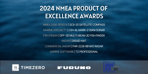Prodotti Furuno vincitori agli NMEA Awards 2024
